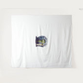 ハロウィンモンスターヨガクラス タペストリー (正面(横))