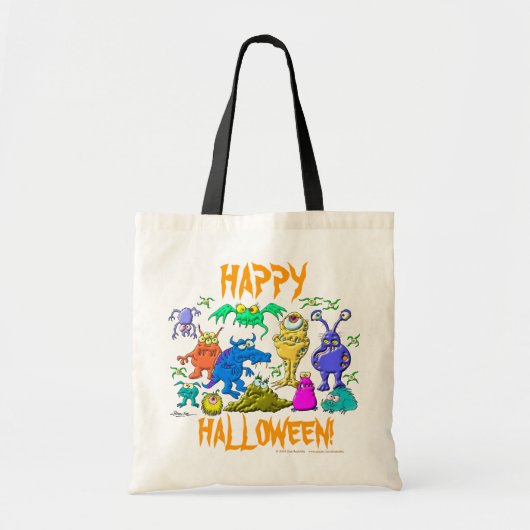 ハロウィンモンスター トートバッグ (正面)