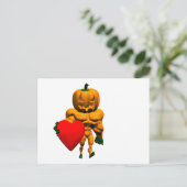 ハロウィンモンスター(ハート) ポストカード (スタンド正面)