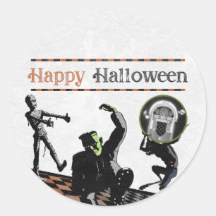 ハロウィンモンスター モンスターバッシュ コスチュームパーティー ラウンドシール