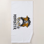 ハロウィンモーテル ビーチタオル (正面)