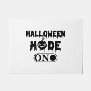 ハロウィンモードオン – パーティーハロウィンカボチャ ドアマット