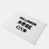 ハロウィンモードオン – パーティーハロウィンカボチャ ドアマット (アングル)