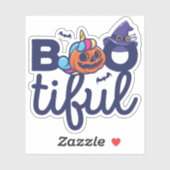 ハロウィンユニコーンおもしろいカボチャランタン シール (シート)