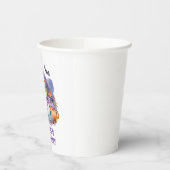 ハロウィンユニコーンウォーターカラーバースデーパーティー 紙コップ (左)