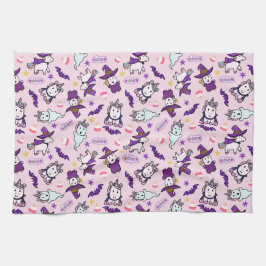 ハロウィンユニコーン キッチンタオル