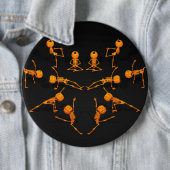 ハロウィンヨガクラス 缶バッジ (インサイチュ)