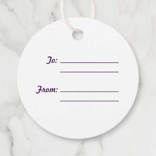 ハロウィンラウンドギフトのラベルが充実 フェイバータグ (裏面)