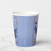 ハロウィンレイヴンクロウムーンブルー 紙コップ (右)