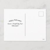 ハロウィンレッドキノコ シーズンポストカード (裏面)