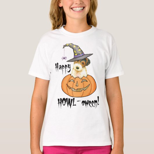 ハロウィンワイヤキツネテリア Tシャツ (正面)