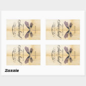 ハロウィンワインビアラベル 長方形シール (シート)