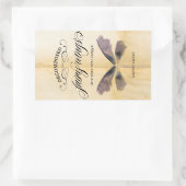 ハロウィンワインビアラベル 長方形シール (バッグ)