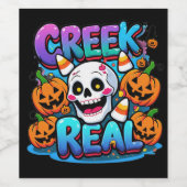 ハロウィンワインラベル – 不気味パーティードリンクのシール ワインラベル (シングルラベル)