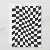 ハロウィンワン不気味ダデファースト誕生日招待状 招待状 (裏面)