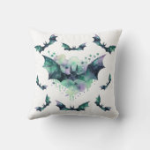 ハロウィンヴァンパイアこうもり装飾用クッション クッション (裏面)