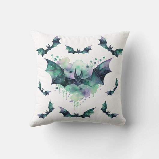 ハロウィンヴァンパイアこうもり装飾用クッション クッション (裏面)