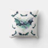 ハロウィンヴァンパイアこうもり装飾用クッション クッション (正面)