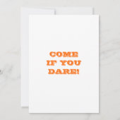 ハロウィンヴァンパイア招待状 招待状 (裏面)