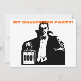 ハロウィンヴァンパイア招待状 招待状