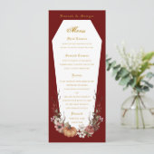 ハロウィンヴァンパイア棺ウェディングパーティーメニュー メニュー (スタンド正面)