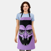 ハロウィンヴァンパイア エプロン (着用した状態)