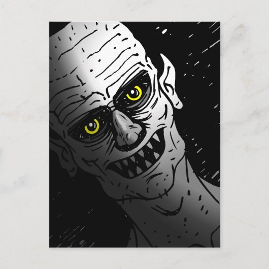 ハロウィンヴァンパイア ポストカード (正面)