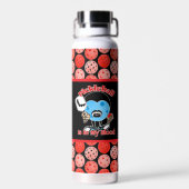 ハロウィンヴァンパイア – Pickleball Is In My Blood ウォーターボトル (背面)