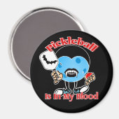ハロウィンヴァンパイア – Pickleball Is In My Blood マグネット (正面/裏面)