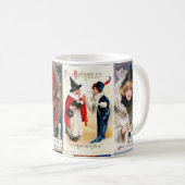 ハロウィンヴィンテージはがき コーヒーマグカップ (正面右)