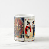 ハロウィンヴィンテージはがき コーヒーマグカップ (中央)