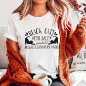 ハロウィンヴィンテージ黒猫の販売開始 Tシャツ