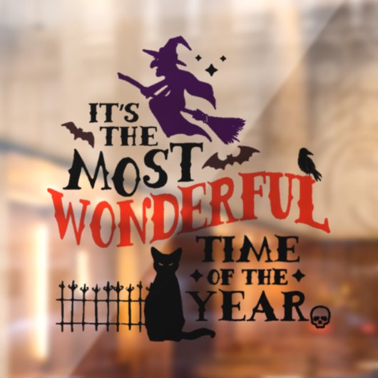 ハロウィン一の素晴らしい時 ウィンドウサイン (シート2)