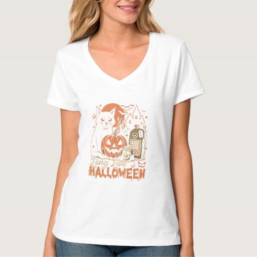 ハロウィン万歳 Tシャツ (正面)