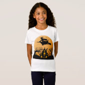 ハロウィン不気味おもしろいTシャツ Tシャツ (正面フル)