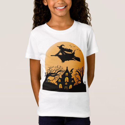 ハロウィン不気味おもしろいTシャツ Tシャツ (正面)