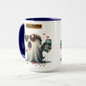 ハロウィン不気味お祝い マグカップ (正面左)