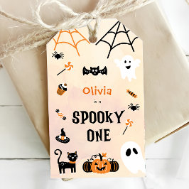 ハロウィン不気味かわいい幽霊ありがとうギフトラベル ギフトタグ