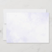 ハロウィン不気味かわいい幽霊ベビーシャワーパーティー 招待状 (裏面)