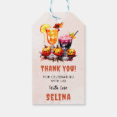 ハロウィン不気味かわいい幽霊誕生日パーティギフト ギフトタグ (裏面)