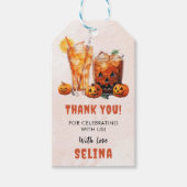 ハロウィン不気味かわいい幽霊誕生日パーティギフト ギフトタグ (正面)