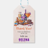 ハロウィン不気味かわいい幽霊誕生日パーティギフトTa ギフトタグ (正面)