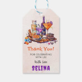 ハロウィン不気味かわいい幽霊誕生日パーティギフトTa ギフトタグ (裏面)