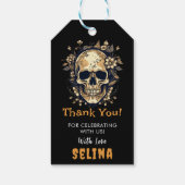 ハロウィン不気味かわいい幽霊誕生日パーティー ギフトタグ (裏面)