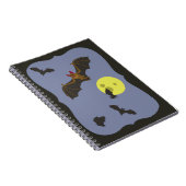 ハロウィン不気味こうもり ノートブック (右側)