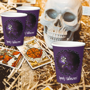 ハロウィン不気味こうもり&フルムーンパーティー 紙コップ