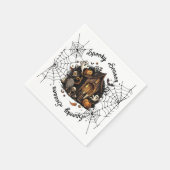 ハロウィン👻不気味なシーズン💀ナプキンス🍽️ スタンダードカクテルナプキン (角)