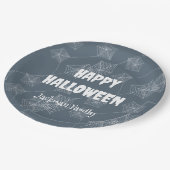 ハロウィン不気味のカスタマイズ ペーパープレート (アングル)