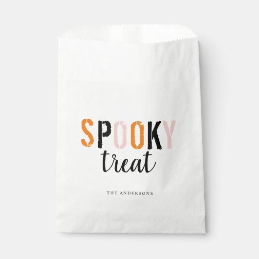 ハロウィン不気味のモダン治療 フェイバーバッグ (正面)