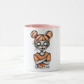 ハロウィン不気味の人形 マグカップ (中央)